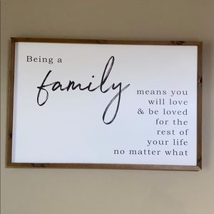 Inspirational sign/ wall decor